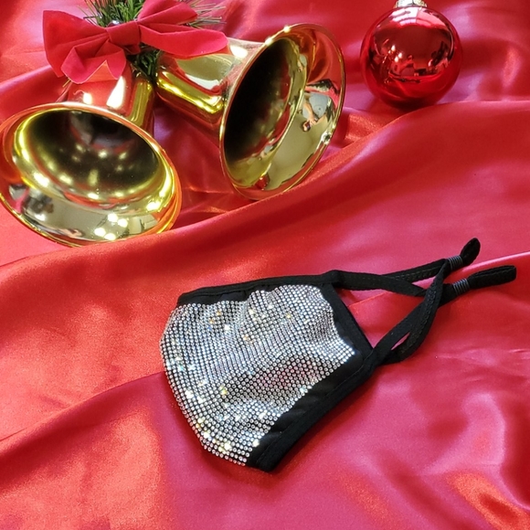 ReStocked Any 2 $30 Swarovski Elements Facemask - Picture 3 of 5